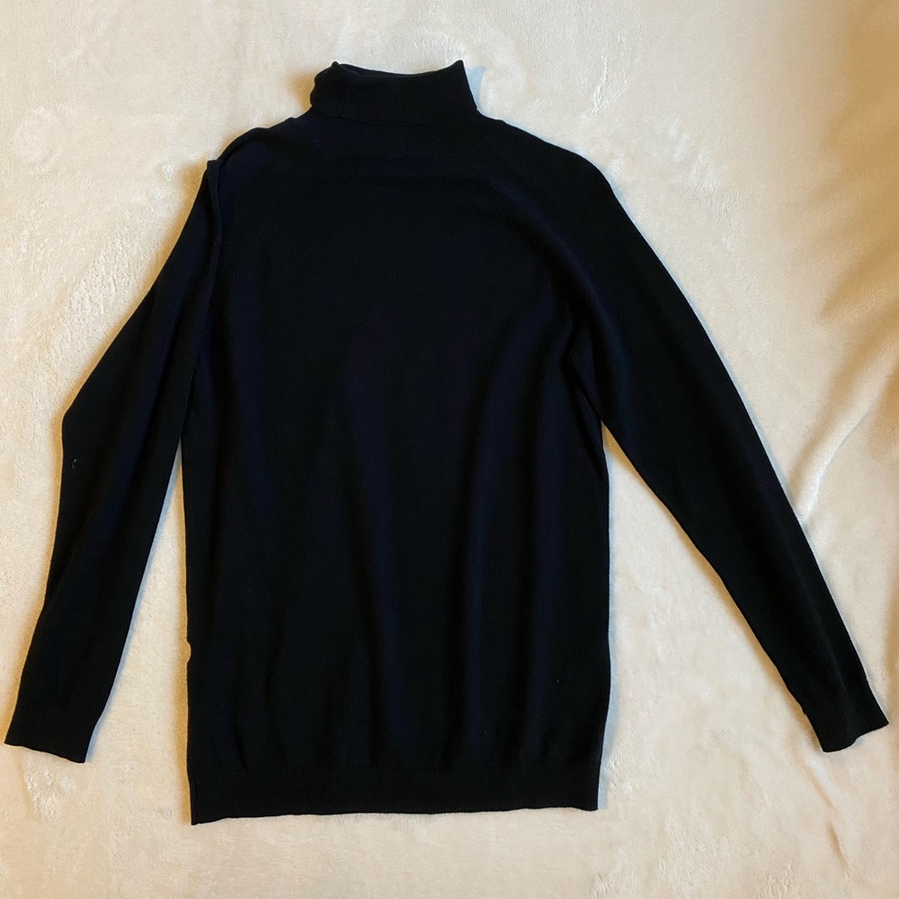 Men’s Black Zara Turtleneck
